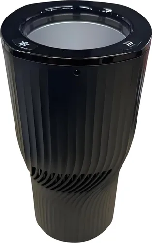 Vista 2 de Smart 2 en 1 calentador de taza de coche enfriador de taza de viaje calentada, control de temperatura, calentador de café de coche taza de café