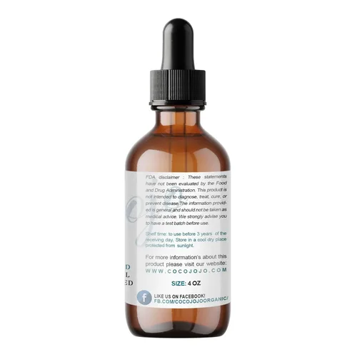 Vista 3 de Dr Joe Lab Aceite de escualano puro derivado de plantas, refinado prensado en frío de aceitunas, aceite portador vegano sin diluir para cara, piel