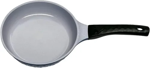 Vista 3 de 8" revestimiento de cerámica interior y exterior que cocina sartén, hecha en Corea