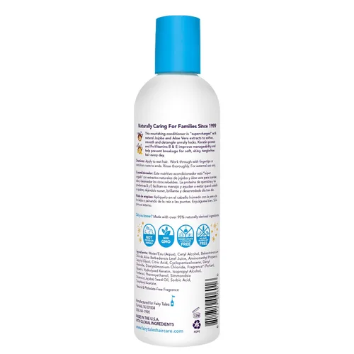 Vista 2 de Fairy Tales Tangle Tamer Super Charge - Acondicionador desenredante para niños, sin parabenos, sin sulfatos, sin gluten, sin nueces, 12 onzas
