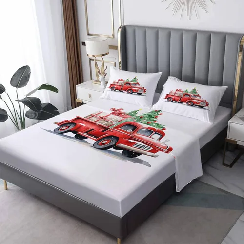 Vista 20 de Sábanas japonesas tamaño Queen – Sábanas de cama de estilo asiático, microfibra suave, bolsillo profundo, sábanas y fundas de almohada estampadas