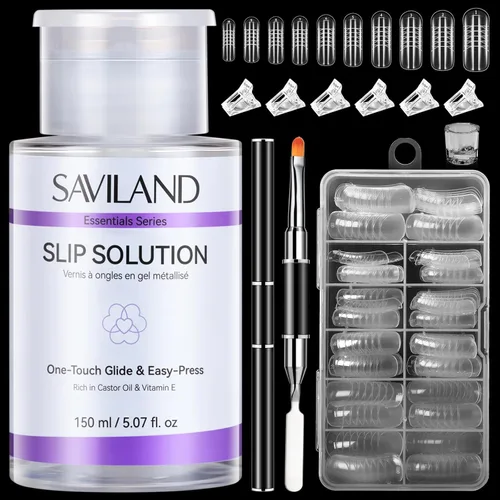 Vista 9 de Saviland Kit de solución deslizante de gel de polietileno, solución 01- Rosa