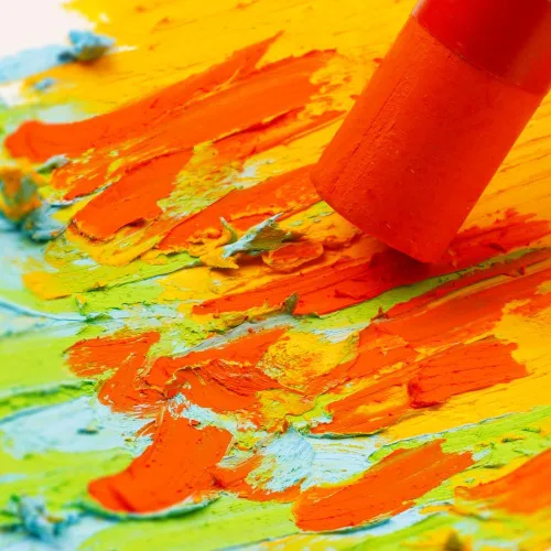 Vista 5 de Caran d'Ache Swisscolor - Juego de 15 pasteles de cera soluble en agua