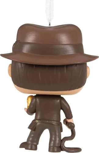Vista 2 de Adorno coleccionable de Hallmark Indiana Jones Funko POP! para Navidad