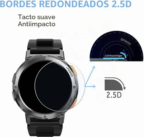 Vista 2 de Protector de pantalla compatible con KOSPET TANK T2 (paquete de 3)