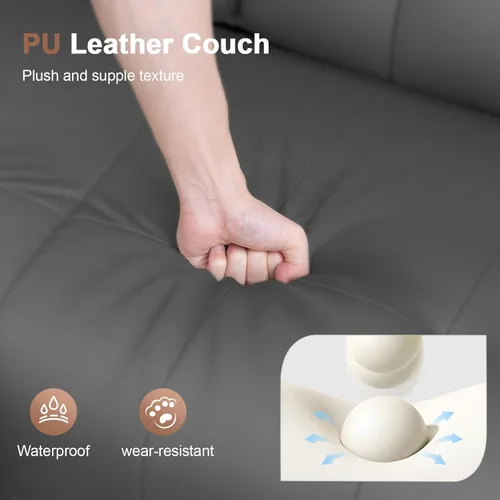 Vista 159 de Sofá de Dos Plazas Reclinable, Sofá Reclinable de Masaje con Gran Capacidad de Peso, Silla de Dos Plazas para RV en Liquidación con Consola, USB