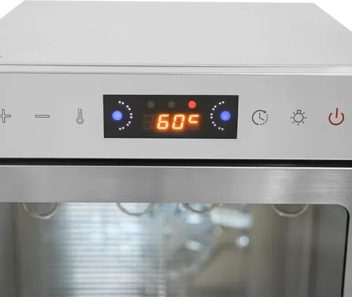 Vista 8 de Stainless Steel Biltong Drying Box with Light & 12 Hooks, 800W 24.5Qt