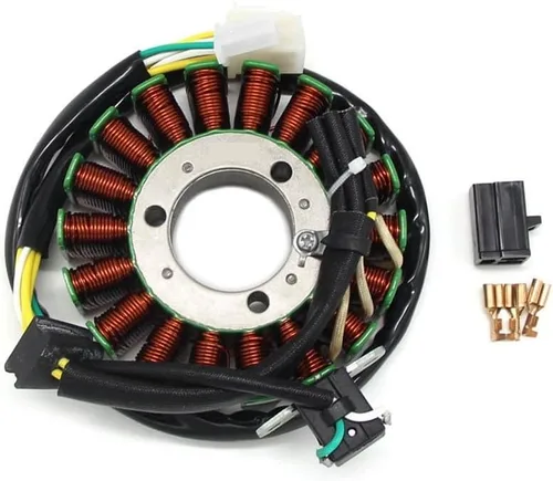 Vista 6 de MOCCAN Bobina del estator del generador de motocicleta compatible con S-UZUKI Moto 32101-17G00 32101-17G01 32101-17G02 SV650 SV650S ABS DL650