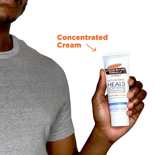 Vista 5 de Crema concentrada de terapia diaria de la piel con fórmula de manteca de cacao Palmer's, 3.75 onzas