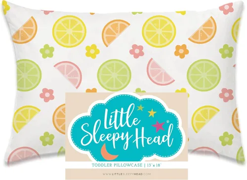 Vista 45 de Funda de almohada para jóvenes Little Sleepy Head - 100% funda de almohada de algodón y hipoalergénica - Funda de almohada envolvente de ajuste