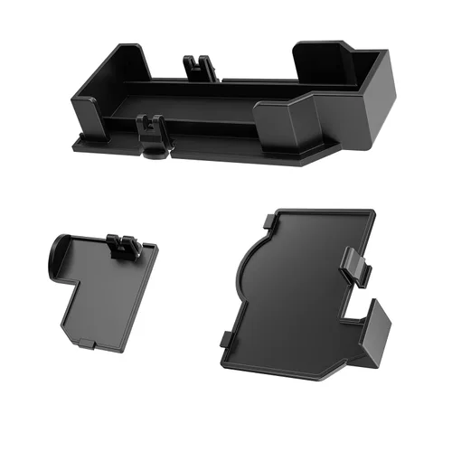 Vista 2 de Wiresmith Black Replacement Port Covers Door Set for Nintendo Gamecube Console