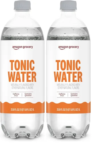 Vista 5 de Amazon Grocery, Agua tónica, 33.8 onzas (anteriormente Happy Belly, el embalaje puede variar)