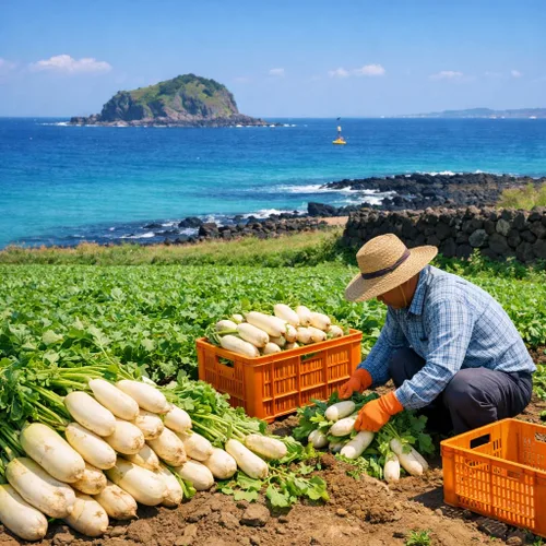 Vista 6 de Tiras de rábano seco Daikon secado al sol coreano, textura naturalmente dulce y masticable, sin aditivos, ideal para kimchi, salteado y guarnición
