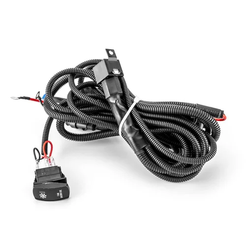 Vista 7 de WeiSen - Kit de arnés de cableado de anulación de ventilador de refrigeración de 160 W, apto para UTV ATV todoterreno Fusible de relé