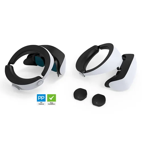 Vista 7 de NUHFUFA Eyewear Lens Caps Compatible with PSVR2, Lens Protective L&R Covers Dust-Proof & Anti-Scratch Headset Glasses Protector for PSVR2