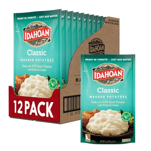 Vista 11 de Idahoan® Buttery Homestyle® Puré de papas, 4 onzas (paquete de 12)