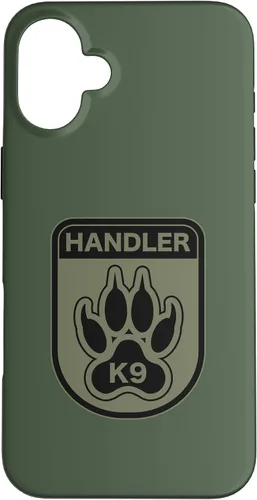 Vista 23 de K9 Handler (parche tenue) Funda para iPhone 16