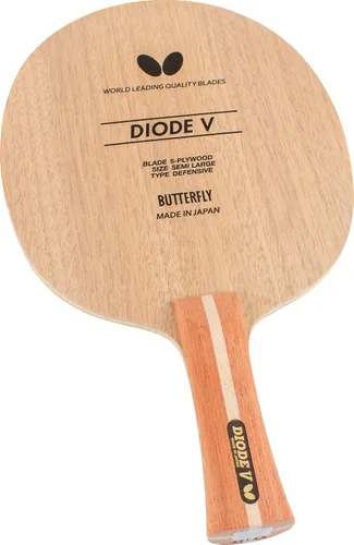 Vista 4 de Butterfly Diode V - Cuchilla de tenis de mesa - Picador de madera/cuchilla defensor moderna - Hoja de diodo V - Hoja de tenis de mesa profesional