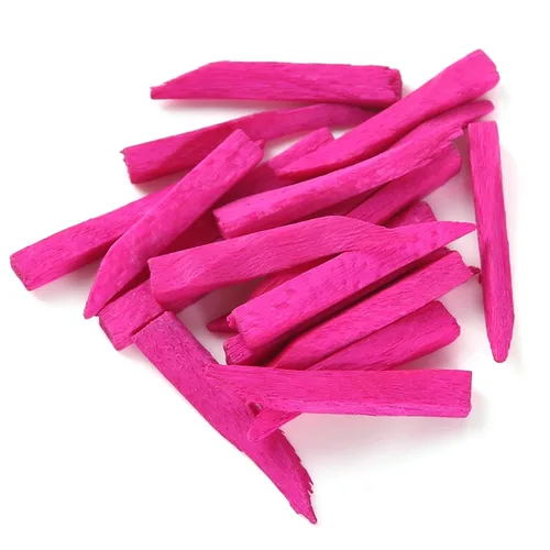 Vista 14 de JMU Cuñas Dentales de Madera, Cuñas Desechables de Madera 1.5x2x14mm, Verdes, 100 Piezas Natural Wood Disposable Wooden Wedges