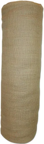 Vista 3 de LA Linen Rollo de tela de arpillera de 60 pulgadas de ancho, rollo de 50 yardas/natural