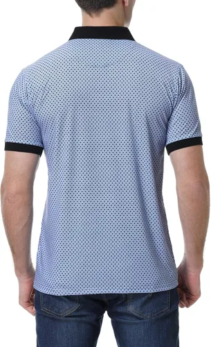 Vista 3 de PRIUMPH Mens Golf Polo ShirtsShort Sleeve Quick Dry Moisture Wicking Golf Polo Shirts for Men
