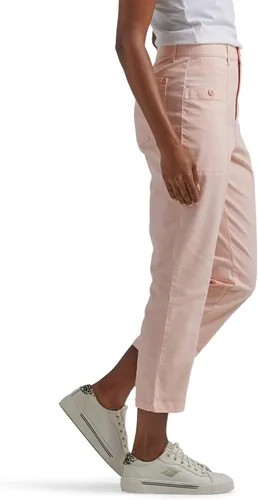 Vista 2 de Lee Pantalón capri Ultra Lux de tiro alto con costuras para mujer
