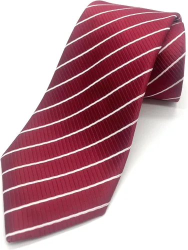 Vista 26 de Scott Allan - Corbatas de rayas para hombre - Corbata tejida para hombre