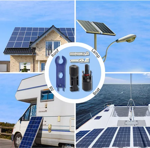 Vista 6 de Conectores solares Macho/Hembra IP67 Impermeable Panel Solar Cable Conectores (6 Pares)