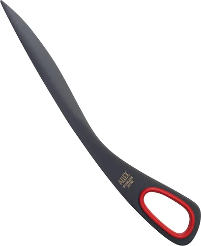 Vista 9 de ALLEX Abrecartas negro de 6.7" con espada, cuchillo abridor de sobres, hoja de acero inoxidable japonesa [revestimiento de flúor antiadherente]