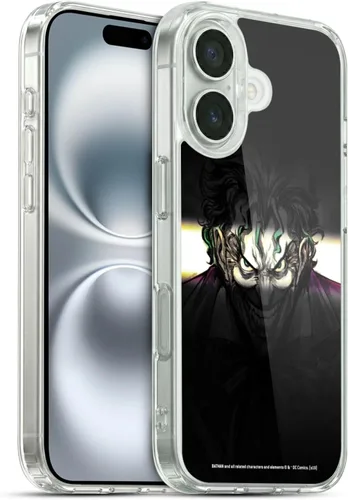 Vista 198 de Head Case Designs Funda de gel suave con licencia oficial de The Joker DC Comics Arkham Asylum Character Art compatible con Apple iPhone 7