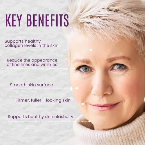 Vista 4 de Crema de estiramiento facial instantáneo - Complejo de péptidos Crema tensante, lifting y reafirmante Fórmula instantánea orgánica para cara
