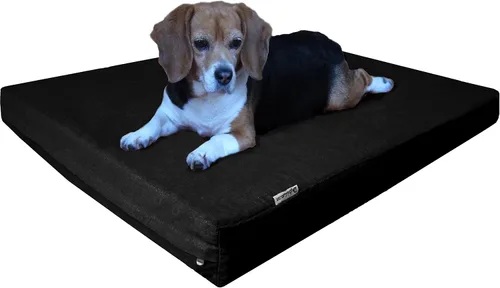 Vista 20 de Dogbed4less Cama de espuma de memoria para perros, ortopédica, con gel refrescante, forro impermeable con funda exterior duradera lavable