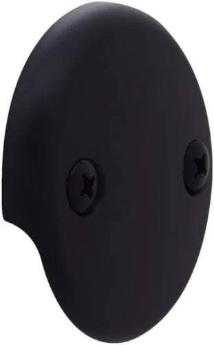 Vista 11 de Westbrass 597144-62 Conjunto de desbordamiento y desbordamiento tubular de polietileno de 14 pulgadas con placa frontal de 2 agujeros y tapón