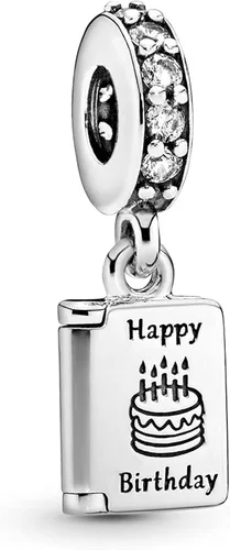 Vista 4 de Ouroyea Charm 925 Sterling Silver Pendant,Girl Jewelry Beads Gifts for Women Bracelet&Necklace