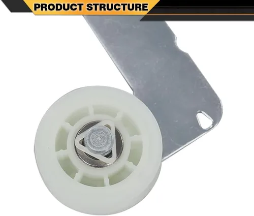 Vista 8 de CNNELL W10837240 Polea tensora de secadora con soporte para secadores de hidromasaje reemplaza W10547290