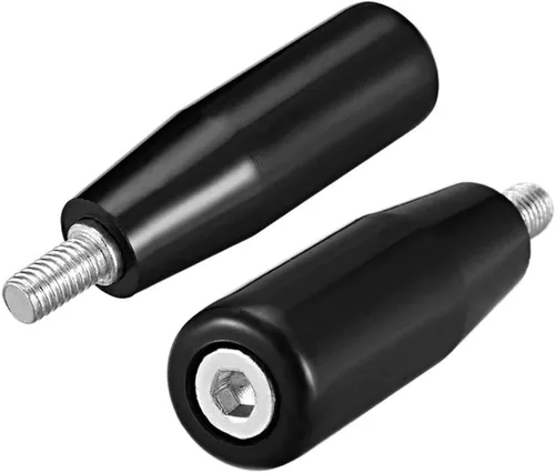 Vista 8 de TA-VIGOR Mango giratorio macho M8 x 2.480 in, rosca tornillo perilla con mango giratorio de baquelita de plástico para accesorios de torno eléctrico