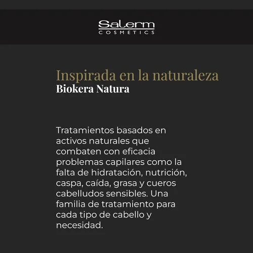 Vista 5 de Salerm Biokera Natura Champú Hidratante, 36 onzas / 33.8 fl oz