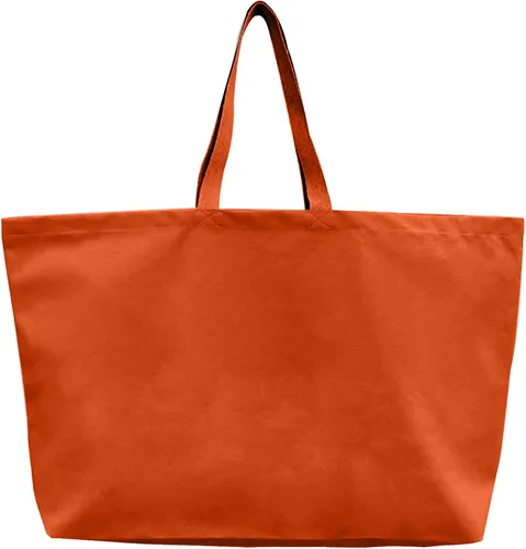 Vista 8 de Bolsa de lona grande, extra grande, para compras, playa, reutilizable, más grande, bolsa sólida lisa de 28 x 8 x 16 pulgadas Largest Plain Solid