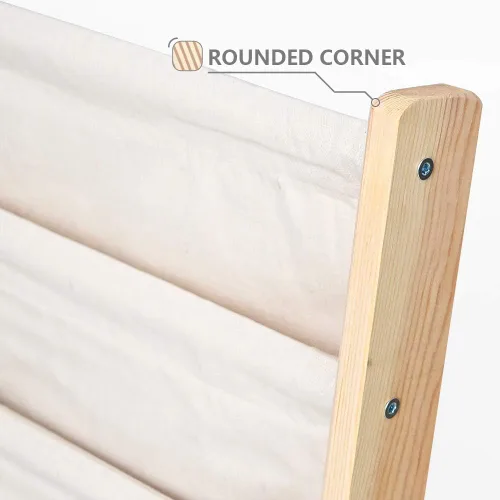 Vista 6 de Sling - Estantería para libros para niños, color beige natural (beige, ancho: 29.5 in)
