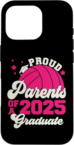 Vista 19 de iPhone 16 Parents of a 2025 Graduate Senior Graduation Volleyball Case