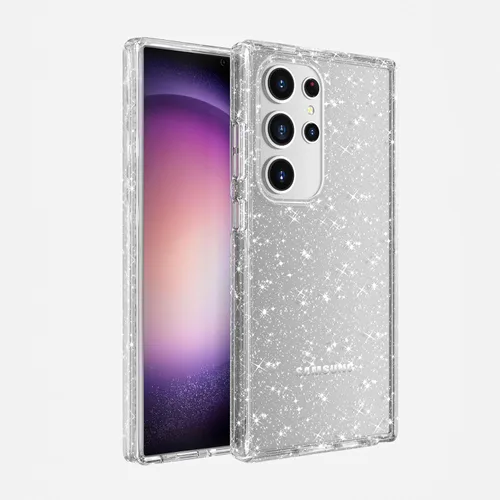 Vista 11 de Blingy's Funda para Samsung Galaxy S24 Ultra, para mujeres y niñas, diseño de abejas divertidas de moda, lindo estilo de animal, transparente