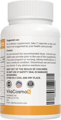 Vista 2 de Aceite de pescado omega-3 de 1560 mg, triple fuerza EPA y DHA, 120 cápsulas blandas, 60 porciones, sin gluten, sin OMG y apto para vegetarianos
