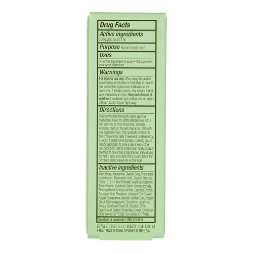 Vista 7 de e.l.f. SKIN Blemish Breakthrough - Crema de agua calmante Mini, hidratante facial ligero que combate las manchas, evita nuevas imperfecciones