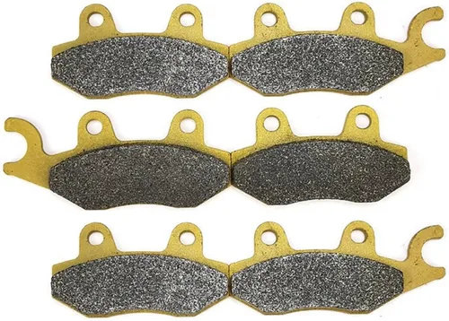 Vista 5 de Pastillas de freno de disco para Yamaha XTZ750 XTZ 750 Super Tenere 1989 1990 1991 1992 1993 1994 1995 Pastillas de freno delanteras/traseras 1 par