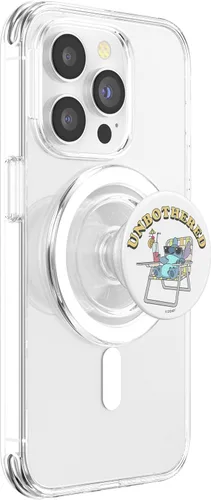 Vista 3 de Disney Lilo & Stitch Unbothered PopSockets MagSafe PopGrip para iPhone