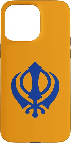 Vista 31 de Khanda Sikh Symbol Chakkar Kirpans Chakra Sikhism - Carcasa para iPhone 17