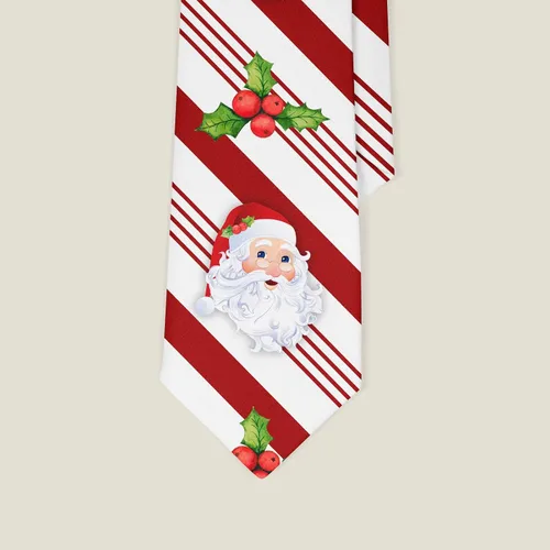 Vista 5 de Corbatas de Navidad para hombres para fiestas de temporada navideña 11