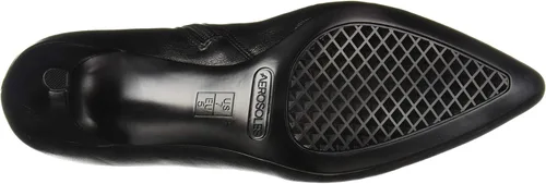 Vista 4 de Aerosoles Botas de moda Epigram para mujer, Cuero negro