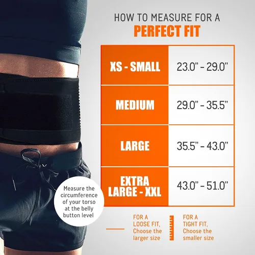 Vista 3 de Cinturón de apoyo lumbar para mujeres y hombres - Tecnología de enfriamiento de alta tecnología Almohadillas lumbares ortopédicas 3D para aliviar