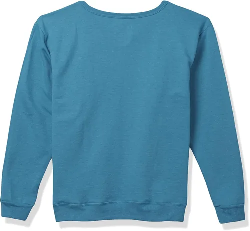 Vista 2 de Hanes - Sudadera EcoSmart con cuello redondo para mujer